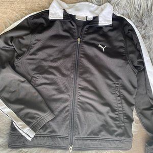 Vintage Puma Women's Track Zip-up Jacket Sz.L